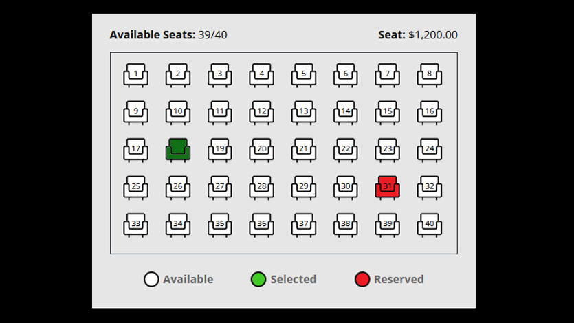 Purchase Your Seat Numbers